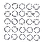 Zinc int. lockwasher, 5/8 inch - 25 pack | Lieferumfang: Nur ein Teil des abgebildeten Artikels.