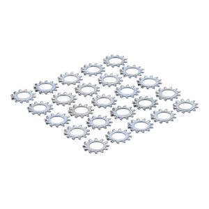 Zinc ext. lockwasher, #8 - 25 pack | Lieferumfang: Nur ein Teil des abgebildeten Artikels.