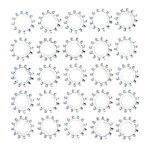 Zinc ext. lockwasher, 7/16 inch - 25 pack | Lieferumfang: Nur ein Teil des abgebildeten Artikels.