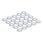 Zinc ext. lockwasher, 7/16 inch - 25 pack | Lieferumfang: Nur ein Teil des abgebildeten Artikels.