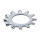Zinc ext. lockwasher, 7/16 inch - 25 pack | Lieferumfang: Nur ein Teil des abgebildeten Artikels.