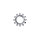 Chrome external lockwasher, #10 - 25 pack | Lieferumfang: Nur ein Teil des abgebildeten Artikels.