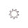 Ss ext. lockwasher, #6 - 25 pack | Lieferumfang: Nur ein Teil des abgebildeten Artikels.