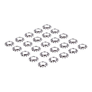 Ss ext. countersunk lockwasher, #6 - 25 pack | Lieferumfang: Nur ein Teil des abgebildeten Artikels.