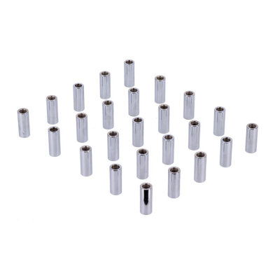 Chrome spacers - 25 pack | Lieferumfang: Nur ein Teil des abgebildeten Artikels.