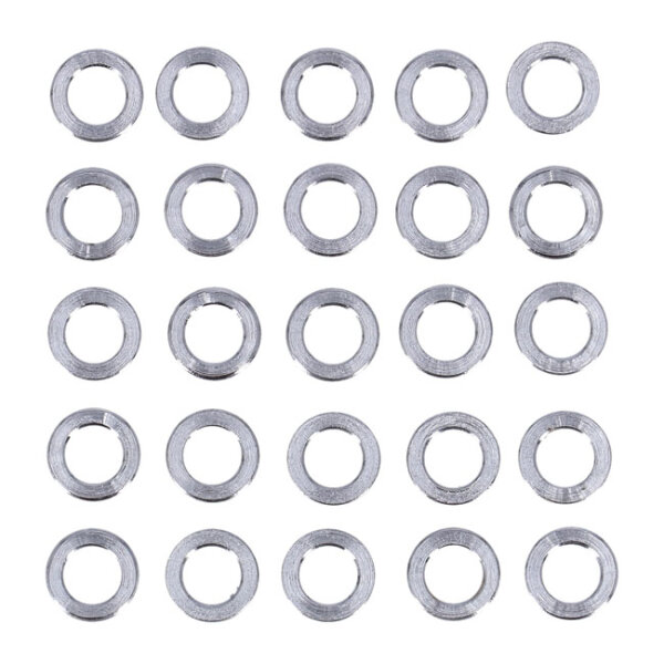 Chrome washer - 25 pack | Lieferumfang: Nur ein Teil des abgebildeten Artikels.