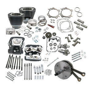 S&S, 124" Twin Cam Touring hot set-up kit with...