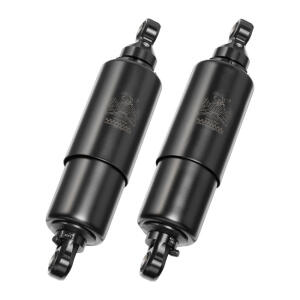 Bitubo, WME dual shock absorber set. Black SC. 306mm