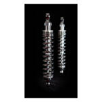 ** Bitubo, WME dual shock absorber set. Chrome. 290mm