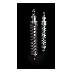 ** Bitubo, WME dual shock absorber set. Chrome. 270mm
