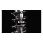** Bitubo, WME dual shock absorber set. Chrome. 341mm