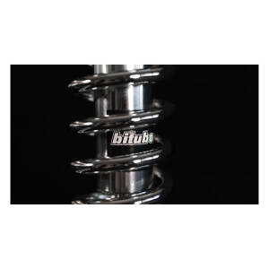 ** Bitubo, WME shock absorber set XR1200. Chrome. 356mm