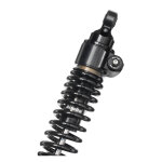 ** Bitubo, WME dual shock absorber set. Black. 306mm