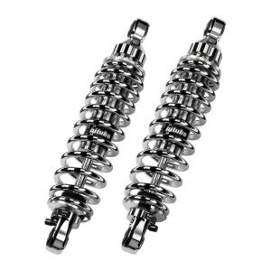 ** Bitubo, WME dual shock absorber set. Chrome. 281mm