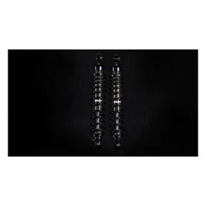 ** Bitubo, WME dual shock absorber set. Black. 321mm