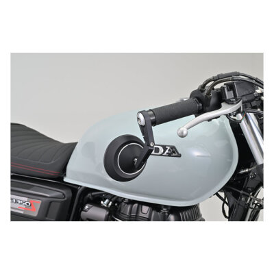 Daytona, bar end mirror adaptor set. Chrome