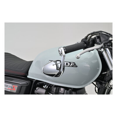 Daytona, bar end mirror adaptor set. Chrome