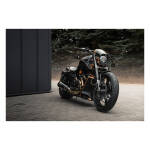 Killer Custom, Black LED Headlight Kit V-Rod Night Ride