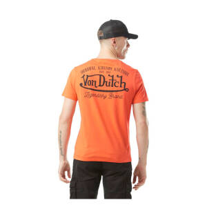 Von Dutch Eye t-shirt orange Size S