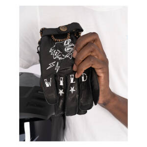By City Second Skin gloves tattoo black Size M