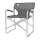 Coleman Deck chair grey aluminium Size 62x52x79 cm