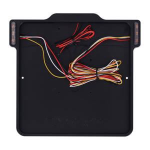 DMP, 3-1 license plate frame. 3.0 Italy. Matte Black