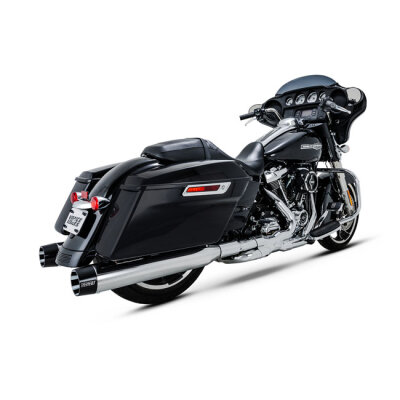 Vance & Hines, Blackbird 450 slip-on mufflers. Chrome