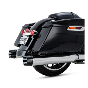 Vance & Hines, Blackbird 450 slip-on mufflers. Chrome