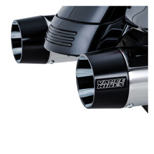 Vance & Hines, Blackbird 450 slip-on mufflers. Chrome