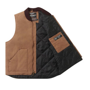 WCC Heavy Duty Work vest frontier brown  Size 3XL