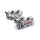 Brembo, GP4-RX Monoblock radial brake caliper set. Nickel
