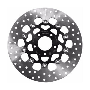 Brembo, stainless floating brake rotor. Front L/R
