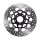 Brembo, stainless floating brake rotor. Front L/R