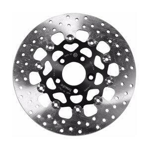 Brembo, stainless floating brake rotor. Rear