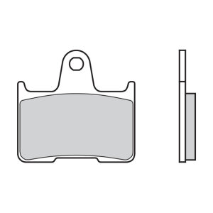 Brembo, brake pad set. Sintered. Rear