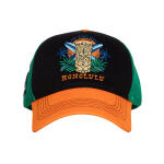 King Kerosin Honolulu cap black/orange One size fits most