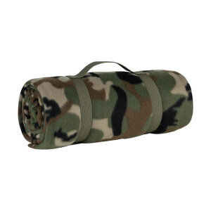 Army Surplus Fleece blanket camo