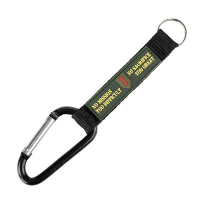 Army Surplus No Mission/Sacrifice carabiner hook
