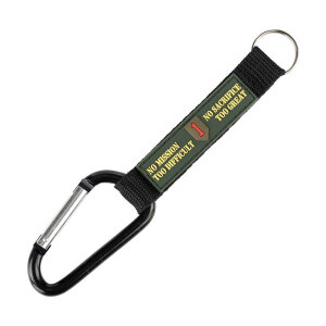 Army Surplus No Mission/Sacrifice carabiner hook