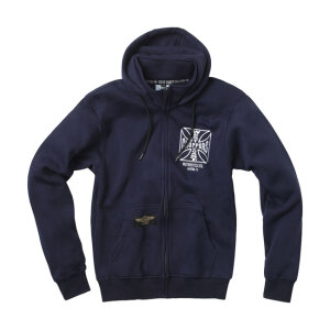 WCC OG ATX zip hoodie navy blue Size M