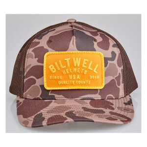 Biltwell Bark snap back cap brown camo One size fits most