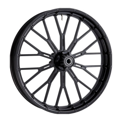 Arlen Ness, rim Y-Spoke ,25 x 19. Front. Black