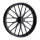 Arlen Ness, rim Y-Spoke ,25 x 19. Front. Black
