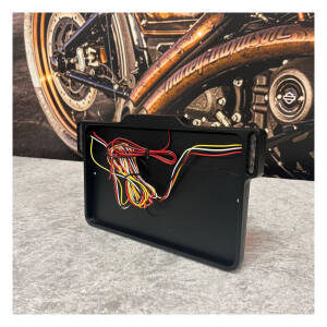 DMP, License plate frame 3.0 France. Matte Black