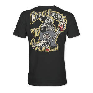 Lucky 13 King Of Losers t-shirt black  Size L
