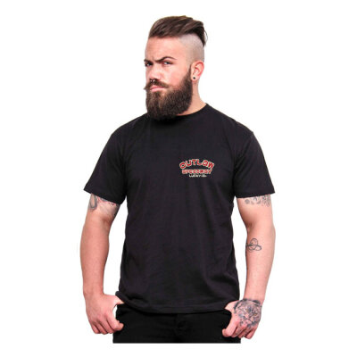 Lucky 13 Outlaw Speedway t-shirt black  Size L