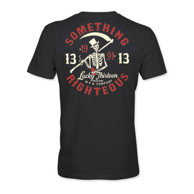 Lucky 13 Something Righteous t-shirt black  Size M