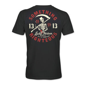 Lucky 13 Something Righteous t-shirt black  Size XL