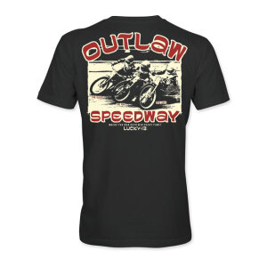 Lucky 13 Outlaw Speedway t-shirt black  Size 3XL