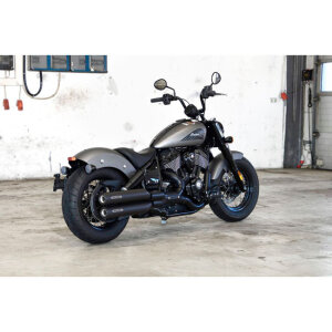 ** Miller, Omaha Euro 5 Slip-On mufflers. Matte Black